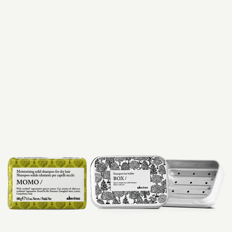 MOMO Solid Shampoo + Custodia
