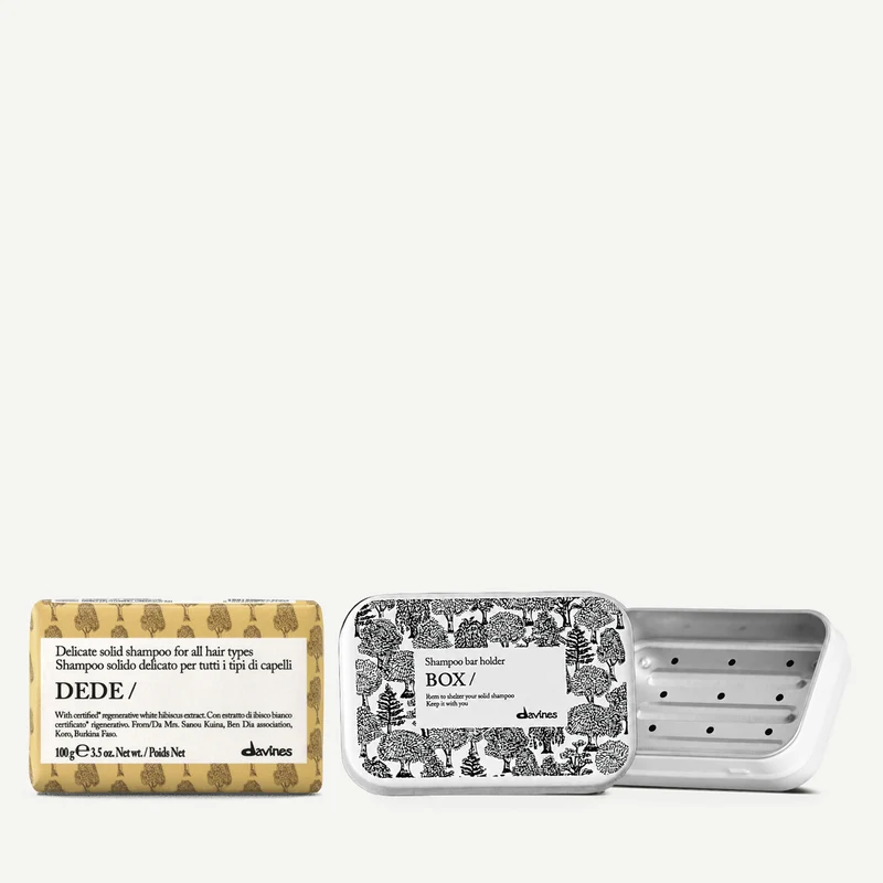 DEDE Solid Shampoo + Custodia