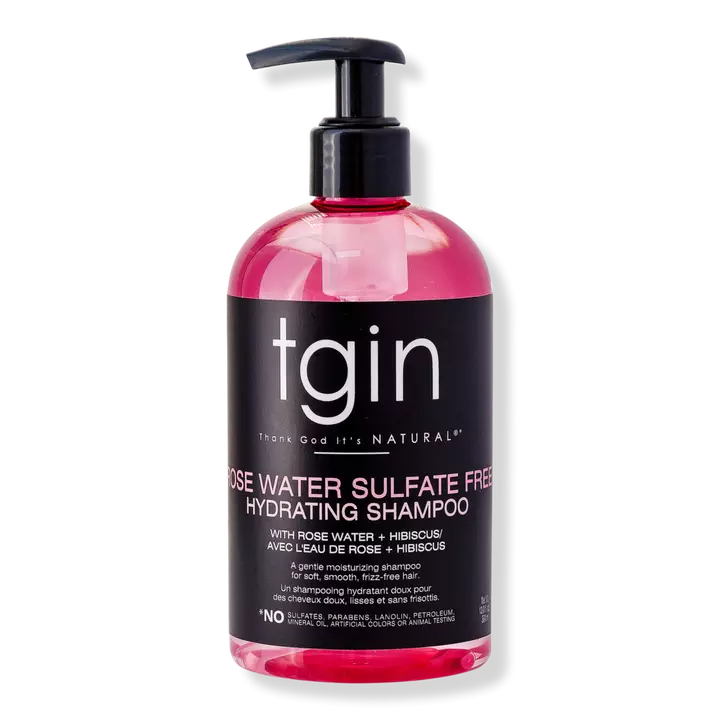 Rose water sulfate free hydrating shamopoo