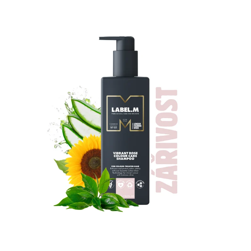 Šampon pro ochranu a lesk barvy Vibrant Rose