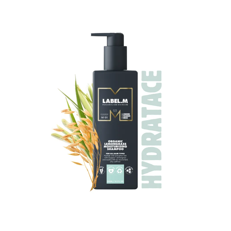 Vyživující a posilující šampon pro zdravé vlasy a pokožku Organic Lemongrass