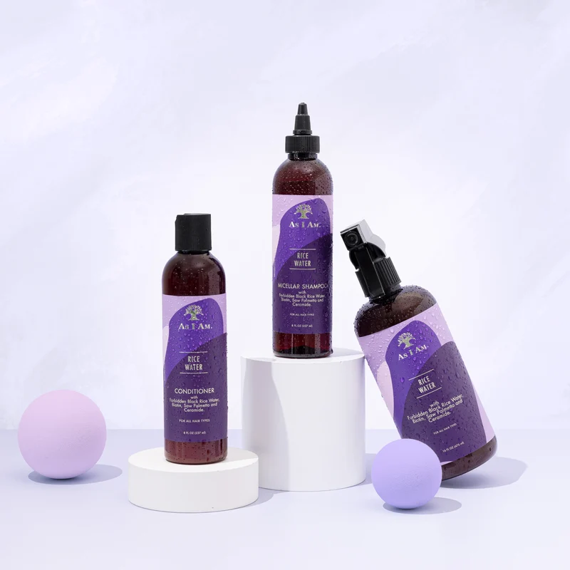Rijstwater, shampoo en conditioner