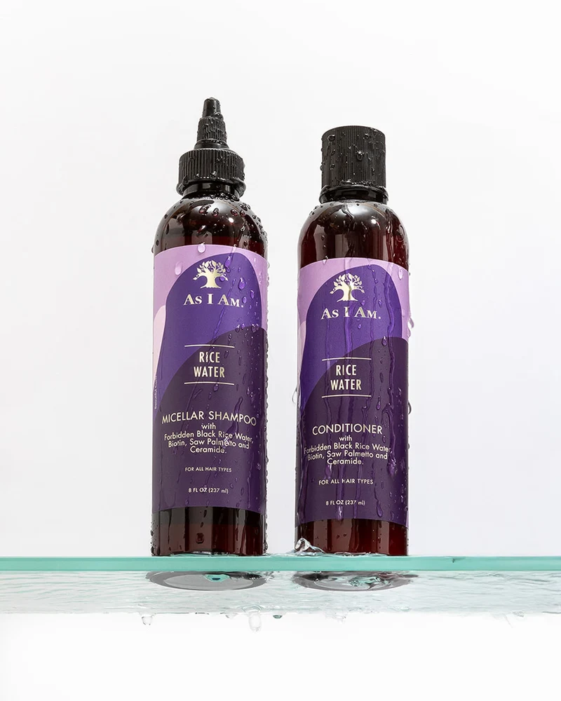 Rijstwater shampoo en conditioner