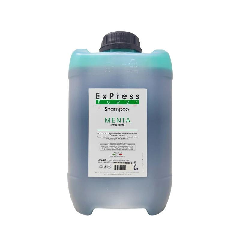 Shampoo Menta Rinfrescante Express Power Tanica 5 Lt
