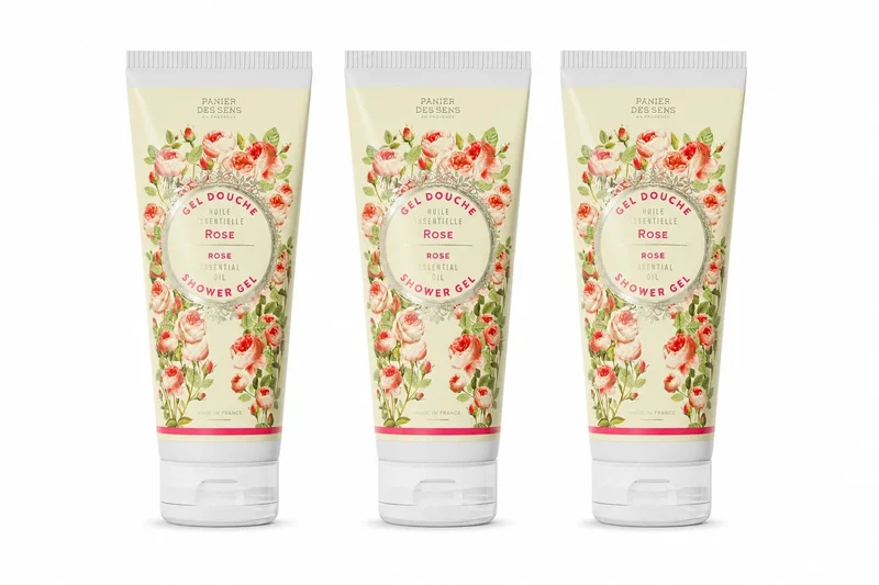 Lot de 3 gels douche Rose Envoûtante 200ml