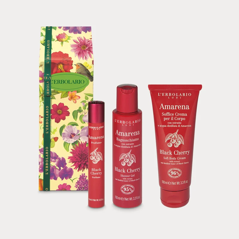 Confezione regalo Trio Profumo Amarena