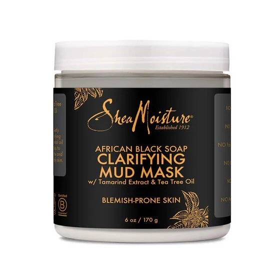 AFRICAN BLACK SOAP CLARIFYING MUD MASK