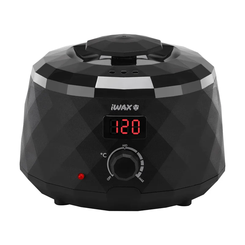 Scaldacera Vaso 400 ml. Dep Heat Diamond Digitale Nero iWax 100 Watt