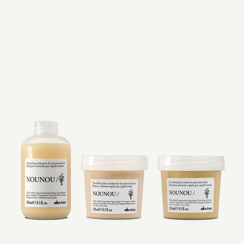 Routine nutriente per capelli trattati