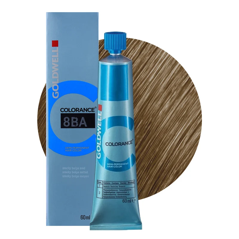 8BA Biondo chiaro beige fumo Goldwell Colorance Cool blondes tb 60ml