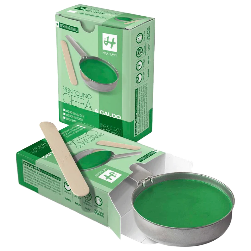 Cera a Caldo Clorofilla Pentolino Holiday 120 Gr Verde