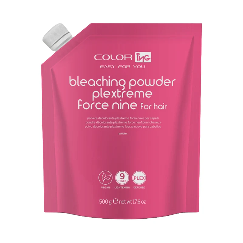 Polvere Decolorante 9 toni Force Nine Plextreme ING 500 gr