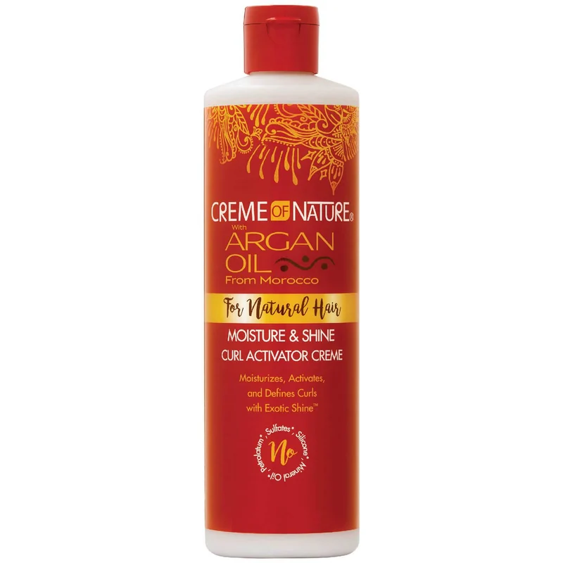 Crème of Nature Argan Oil Moisture and Shine Curl Activator Créme