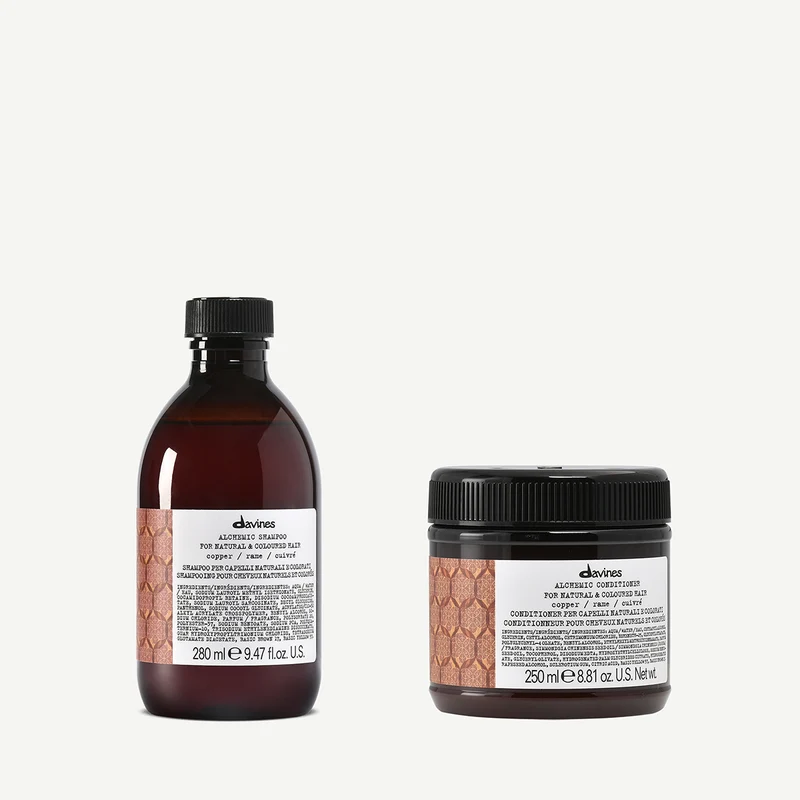 Kit capelli rossi ramati