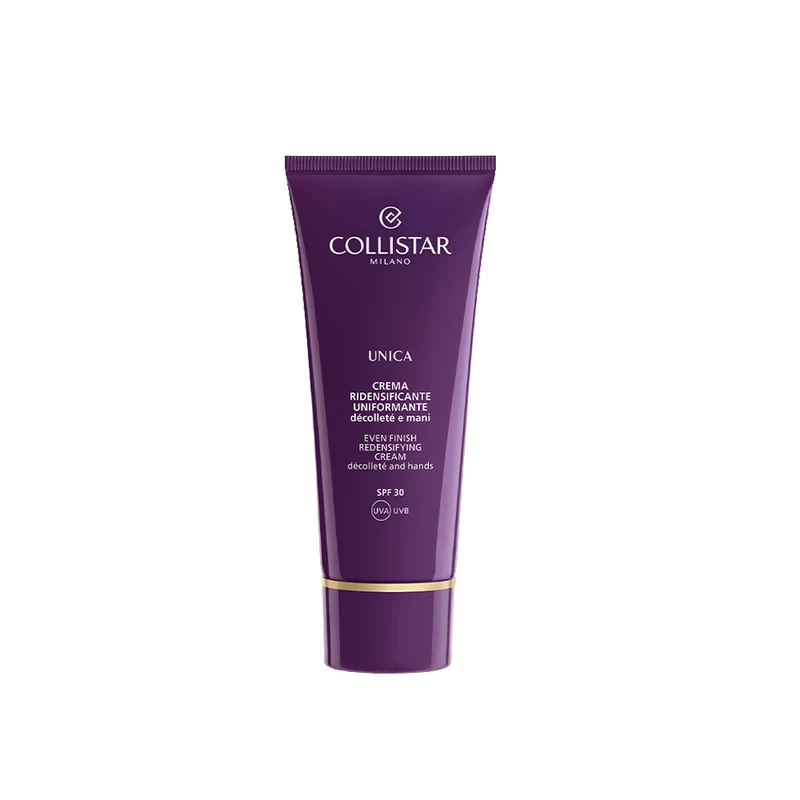 Unica Crema Ridensificante e Uniformante per Décolleté e Mani