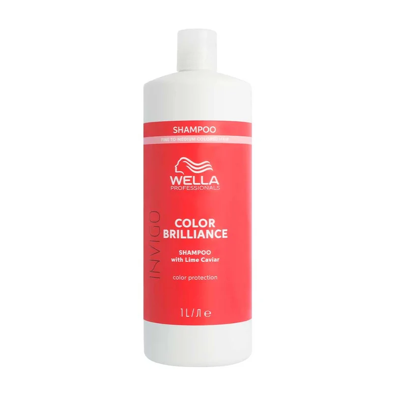 Wella Invigo Color Brilliance Fine Color Protection Shampoo 1000ml - shampoo per capelli colorati e fini