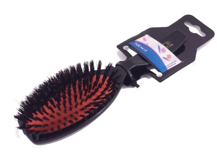 Spazzola per capelli Ovale in setola mod. Classic Grande 74