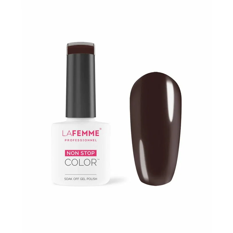 Smalto Gel Polish Ultra HD H187 Dark Chocolate La Femme 8 gr.
