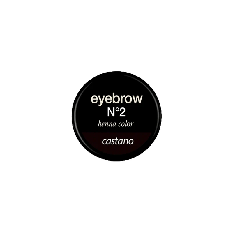 Polvere Colorante Henne Eyebrow Henna Ink n. 2 Castano 15 ml La Jolie