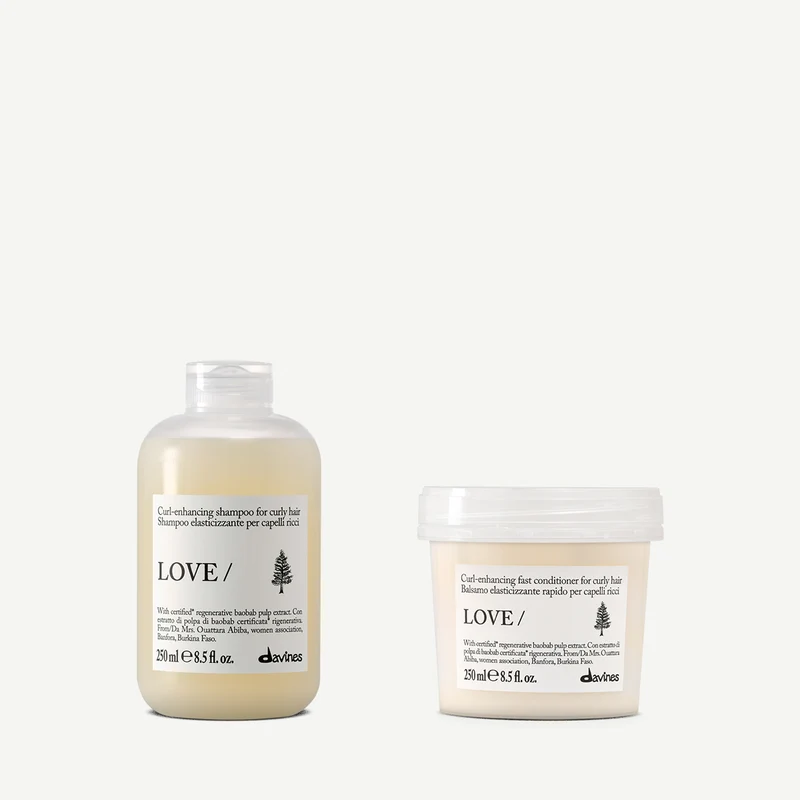 LOVE CURL Shampoo + Conditioner