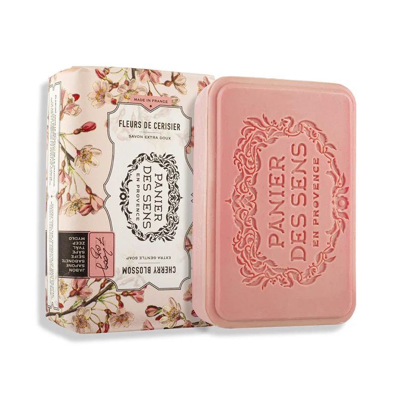 Savon solide parfumé extra-doux - Fleurs de Cerisier 200g