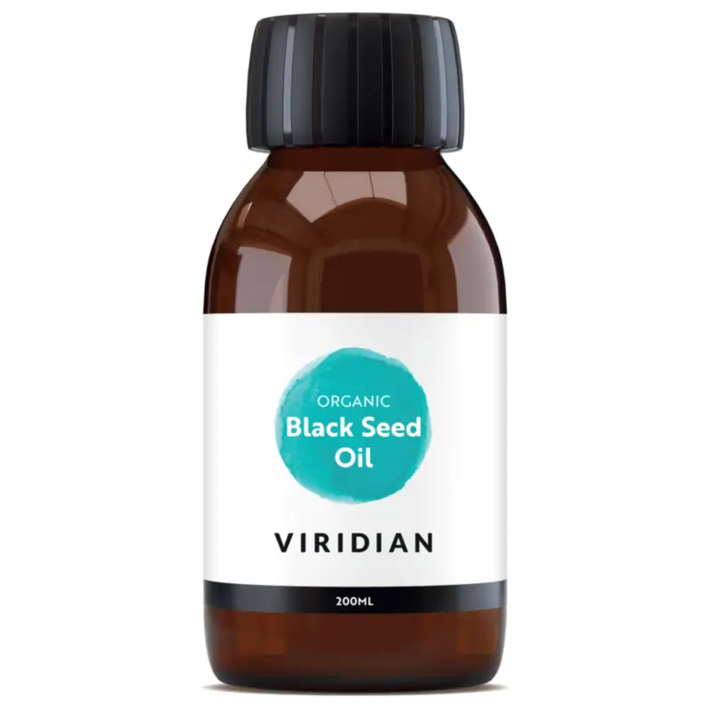 Viridian Nutritional Oils Organic Black Cumin Oil, 200 ml
