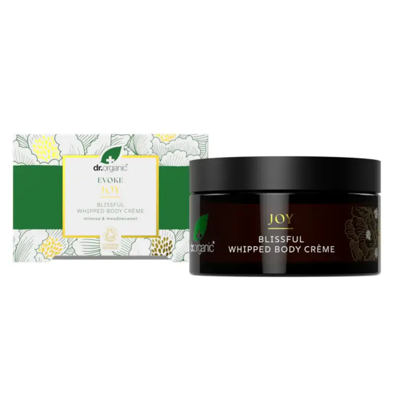Dr.Organic Evoke Joy Blissful Whipped Body Cream, 200 ml