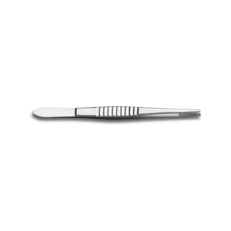 Pinzetta presella a punta arrotondata inox 354014