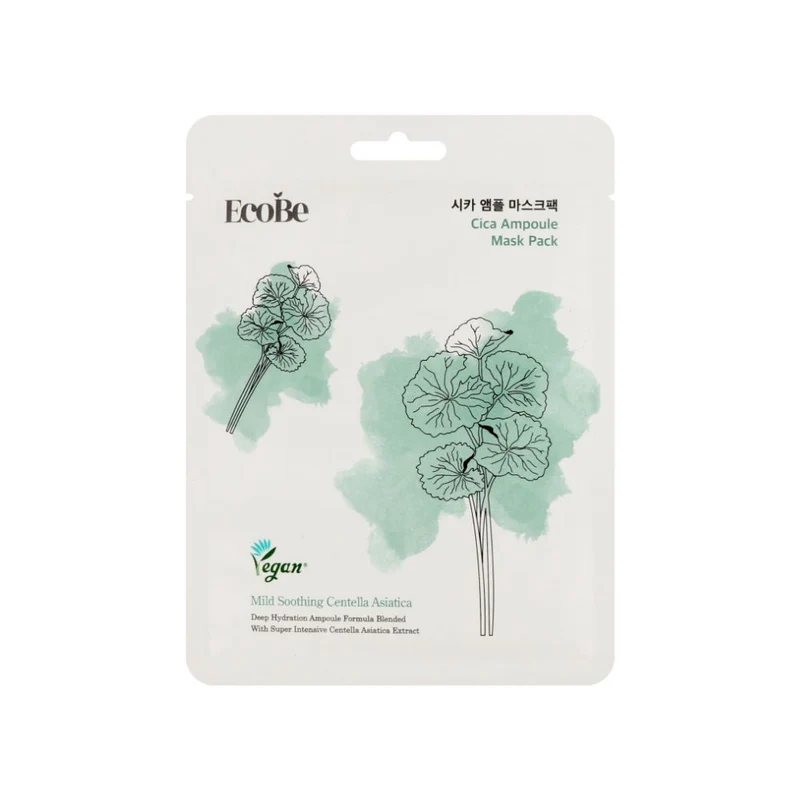 Ecobe Cica Ampoule Mask