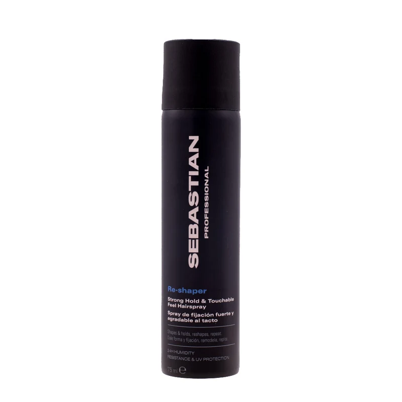 Sebastian Professional Re-Shaper Strong Hold & Touchable Feel Hairspray 75ml - lacca tenuta forte