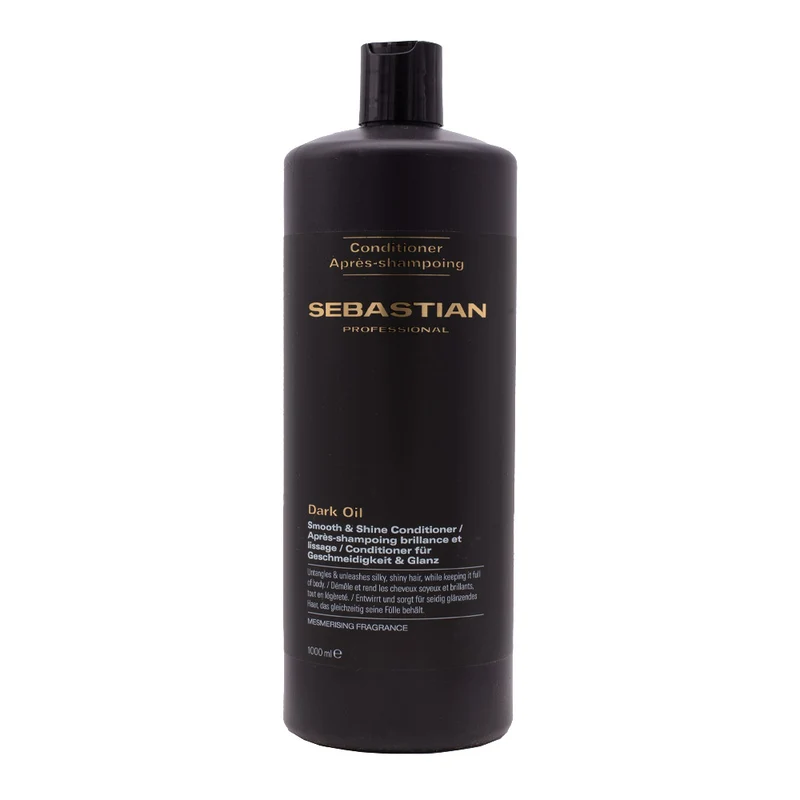 Sebastian Professional Dark Oil Smooth & Shine Conditioner 1000ml - balsamo illuminante
