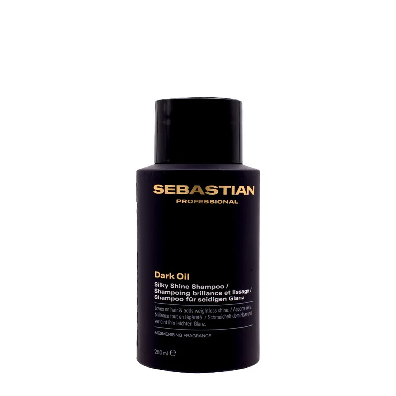 Sebastian Professional Dark Oil Silky Shine Shampoo 280ml - shampoo illuminante