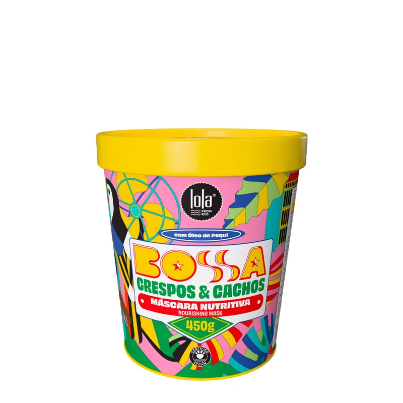 Lola From Rio Bossa Crespos & Cachos Máscara Nutritiva 450gr - maschera nutriente