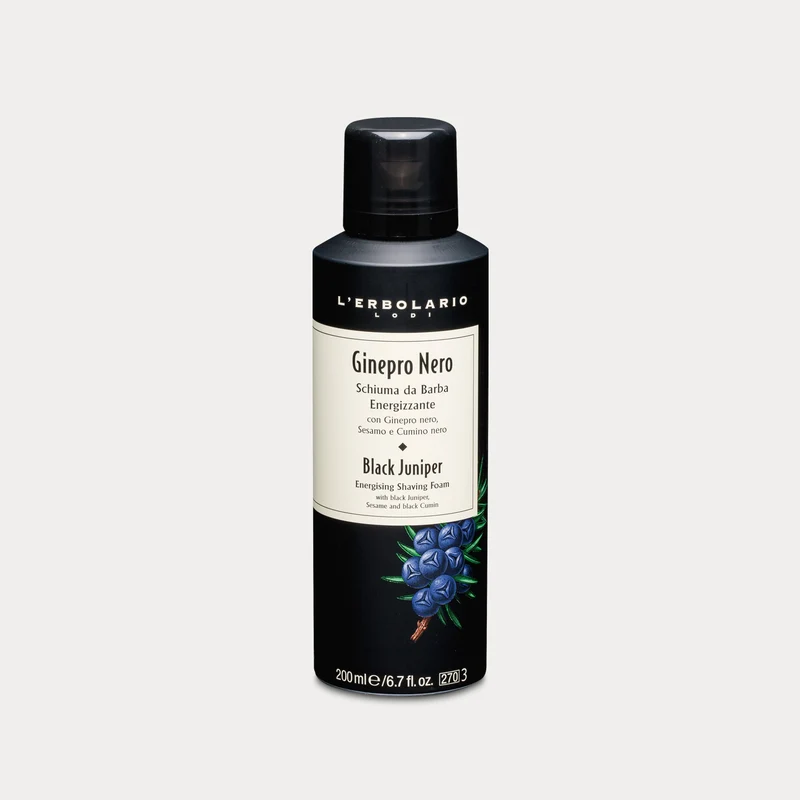 Schiuma da Barba Energizzante Ginepro Nero