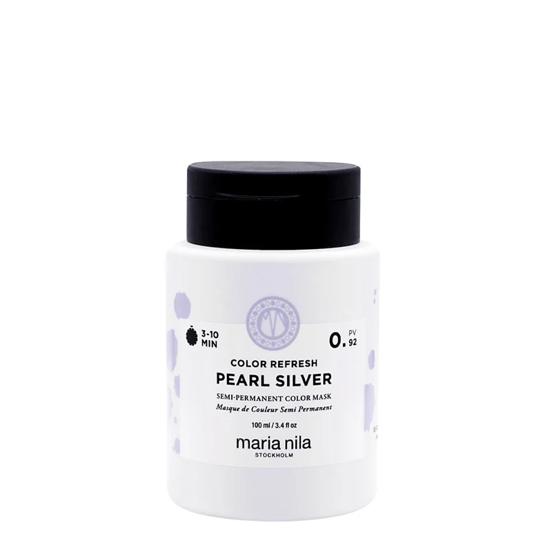 Maria Nila Colour Refresh Pearl Silver 100ml - maschera colorata