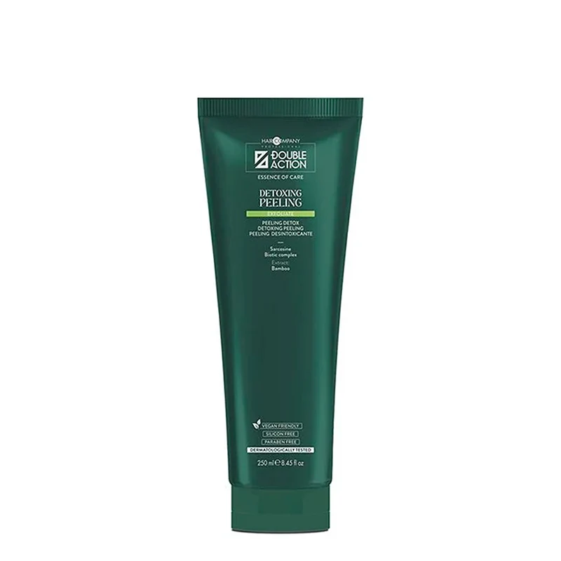 Hair Company Double Action Detox Peeling 250ml - trattamento esfoliante
