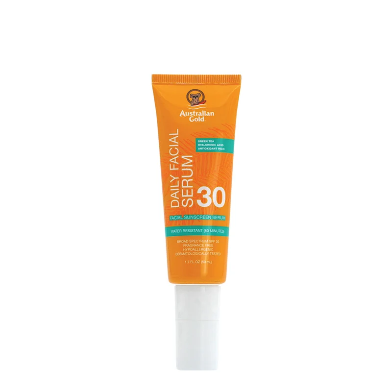 Australian Gold Daily Facial Serum Spf30 50ml - cosmetico solare idratante