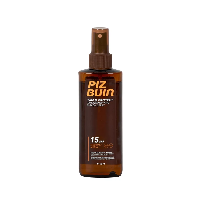 Tan & Protect Tan Intensifying sun oil spray SPF15