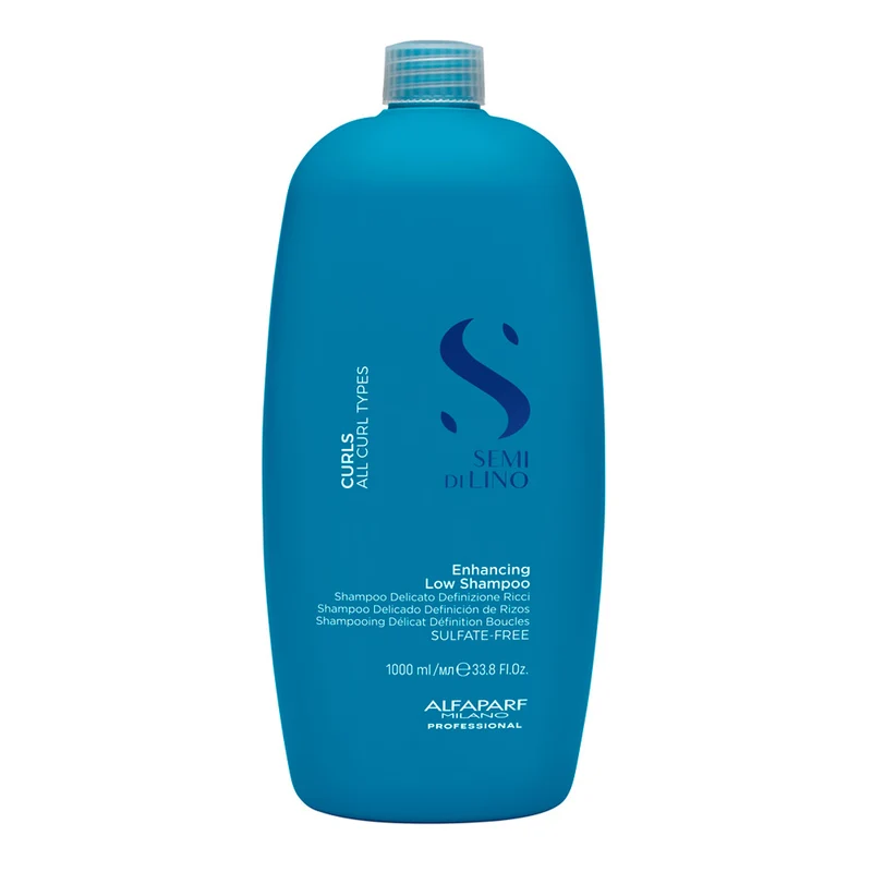 Alfaparf Milano Semi di Lino Curls Low Shampoo 1000ml - shampoo capelli ricci