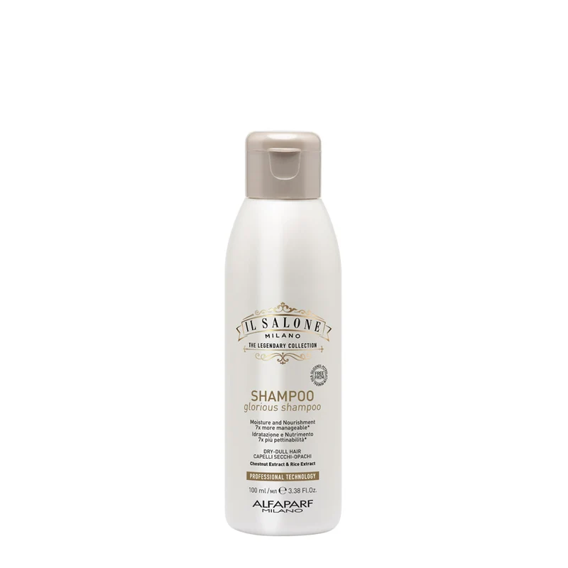 Alfaparf Milano Il Salone Milano Glorious Shampoo 100ml - shampoo per capelli secchi e opachi