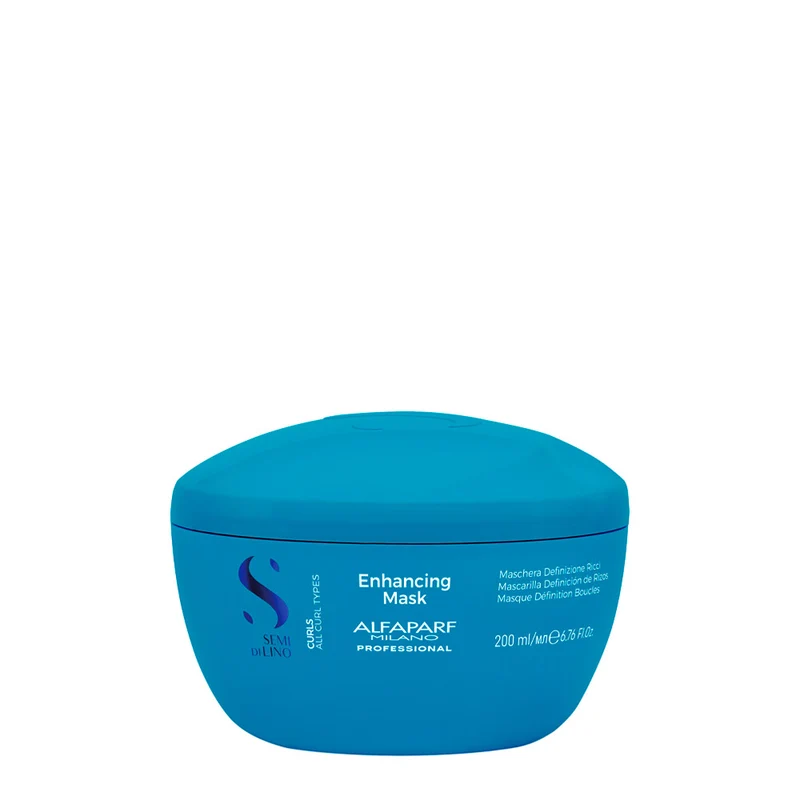 Alfaparf Milano Semi di Lino Curls Enhancing Mask 200ml - maschera capelli ricci
