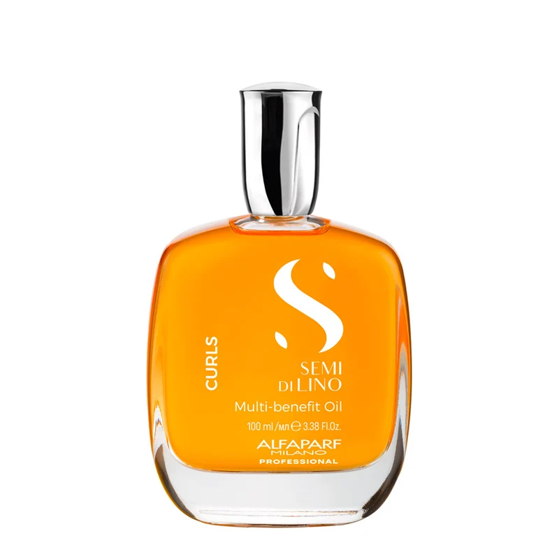 Alfaparf Milano Semi di Lino Curls Multi Benefit Oil 100ml - olio capelli ricci