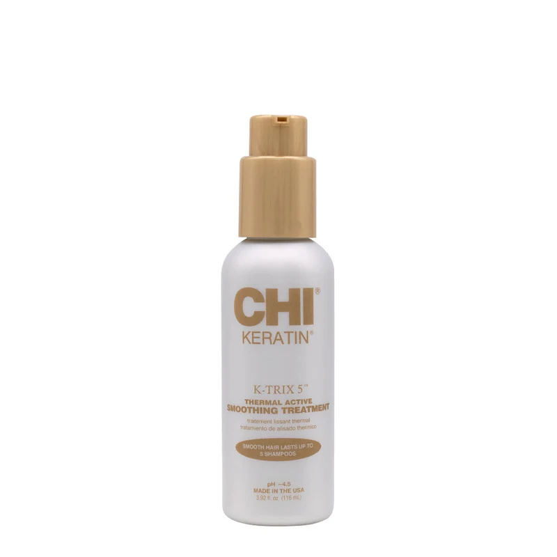 CHI Keratin K-Trix 5 Thermal Active Smoothing Treatment 116ml - siero anticrespo lisciante