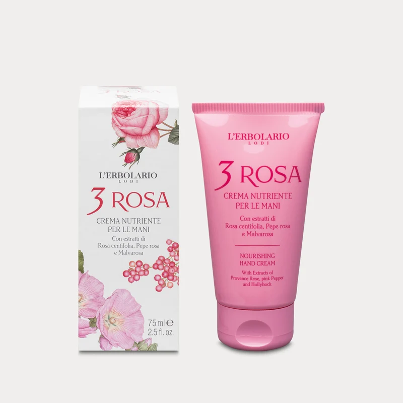 Crema Nutriente per le Mani 3 Rosa
