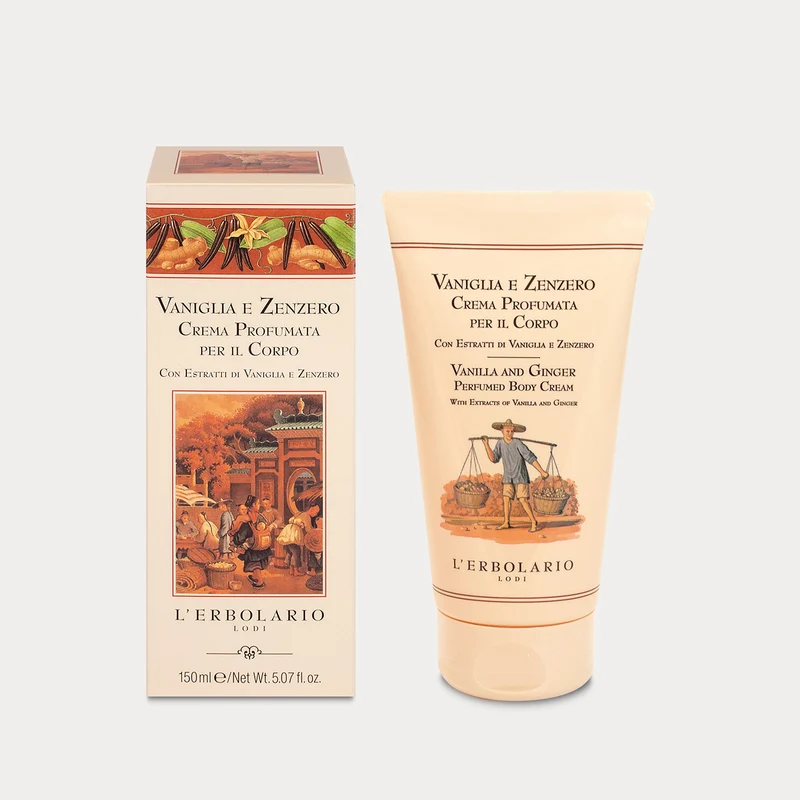 Crema Profumata per il Corpo Vaniglia e Zenzero