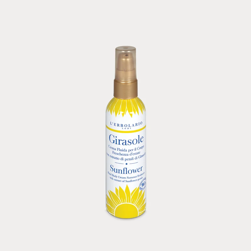 Crema Fluida per il Corpo Girasole