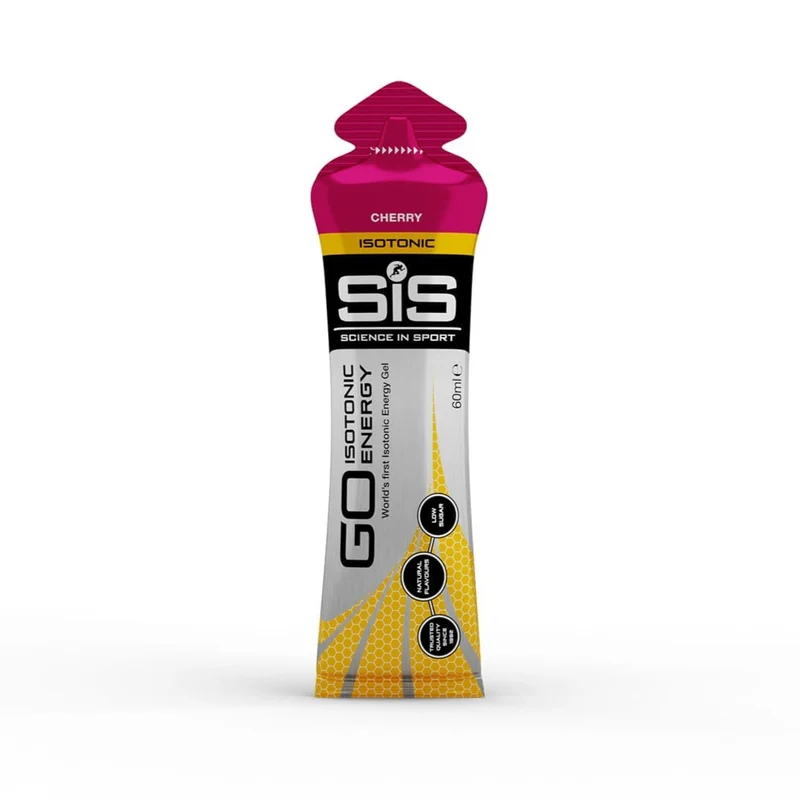 Lotto di 10 Gel Energetici ( + 2 Gratis ) SIS GO ISOTONICO (60ml) Ciliegia