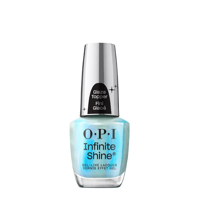 OPI Infinite Shine Glaze Toppers Moon Gleam 15ml - topper blu