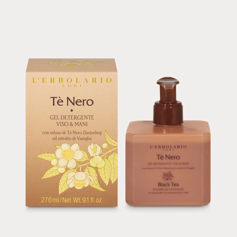 Gel Detergente Viso & Mani Tè Nero
