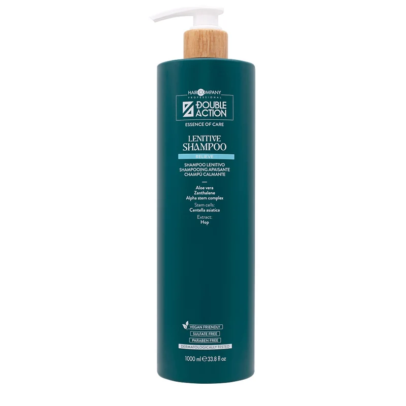 Hair Company Double Action Lenitive Shampoo 1000ml - shampoo lenitivo